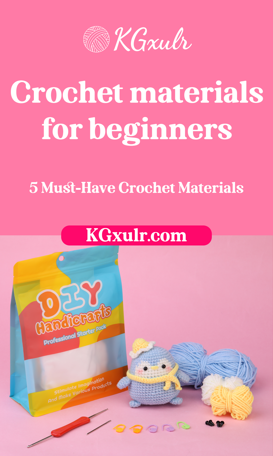 5 Must-Have Crochet Materials for Beginners