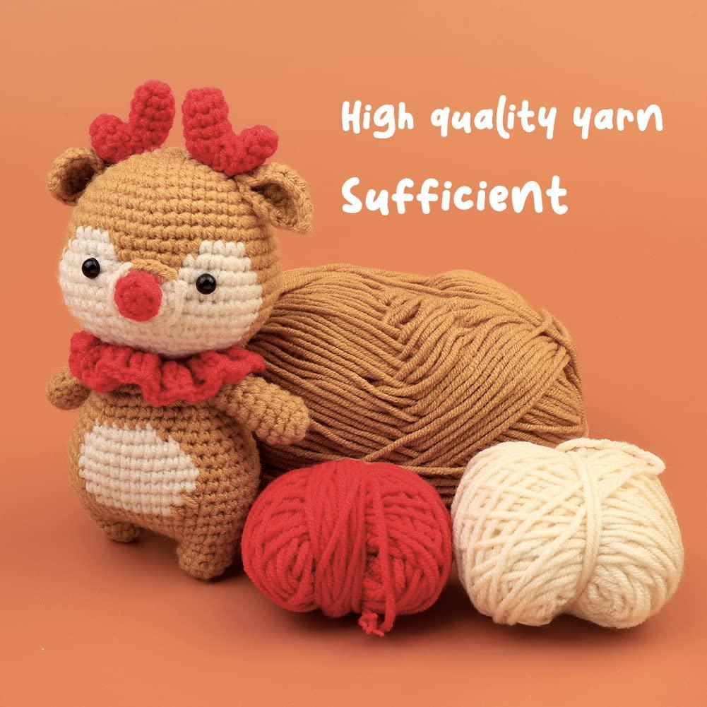 Brown Deer Crochet Kit - Uzecpk.com
