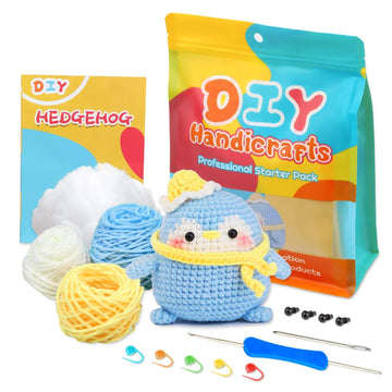 Cute Penguin Crochet Kit For Beginners