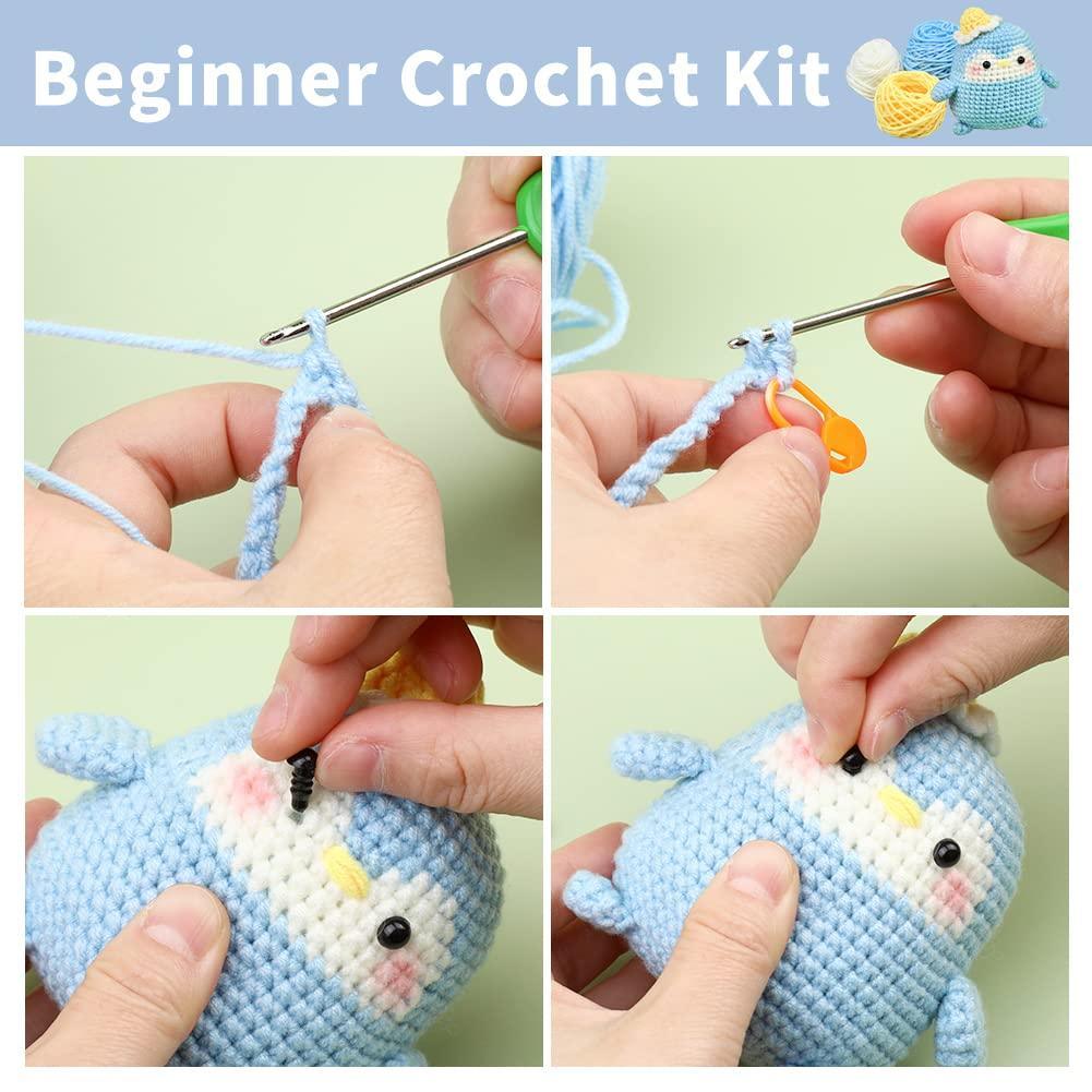 Cute Penguin Crochet Kit - Uzecpk.com
