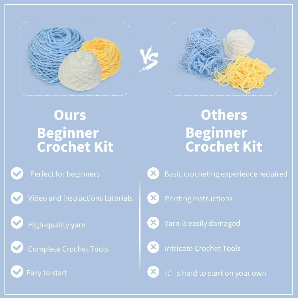 Cute Penguin Crochet Kit - Uzecpk.com